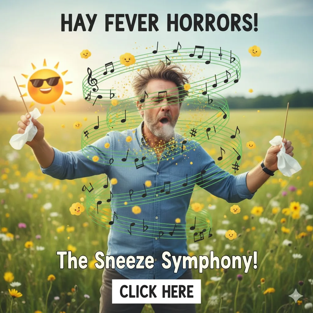 The Ultimate Guide to Hay Fever: Symptoms, Causes, and Powerful Prevention. 1 sneezy hay fever